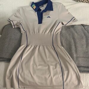 J.Lindeberg Gray and Blue Golf Dress